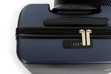 Saxoline Harde Koffer / Trolley / Reiskoffer - 76 cm (Large) - Algarve - Blauw