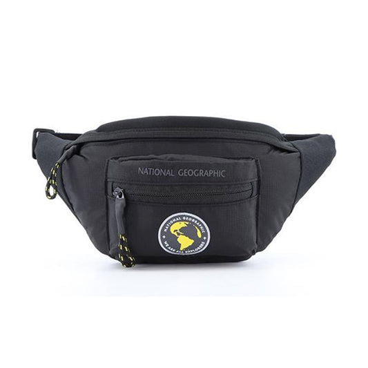 National Geographic Heuptasje / Crossbodytas / Festivaltasje - New Explorer - Zwart
