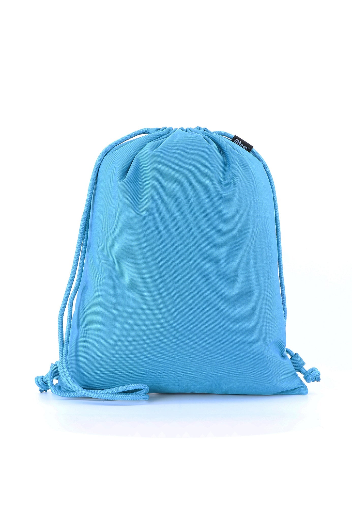 Achterkant Turquoise stringtas 2be | luggage4u.be