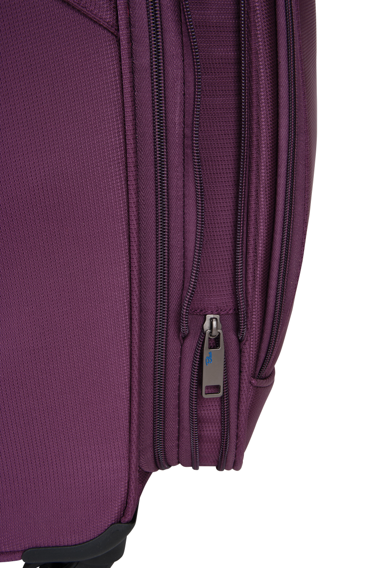 Saxoline Blue Zachte Koffer / Trolley / Reiskoffer - 78 cm (Large) - Alpine - Aubergine