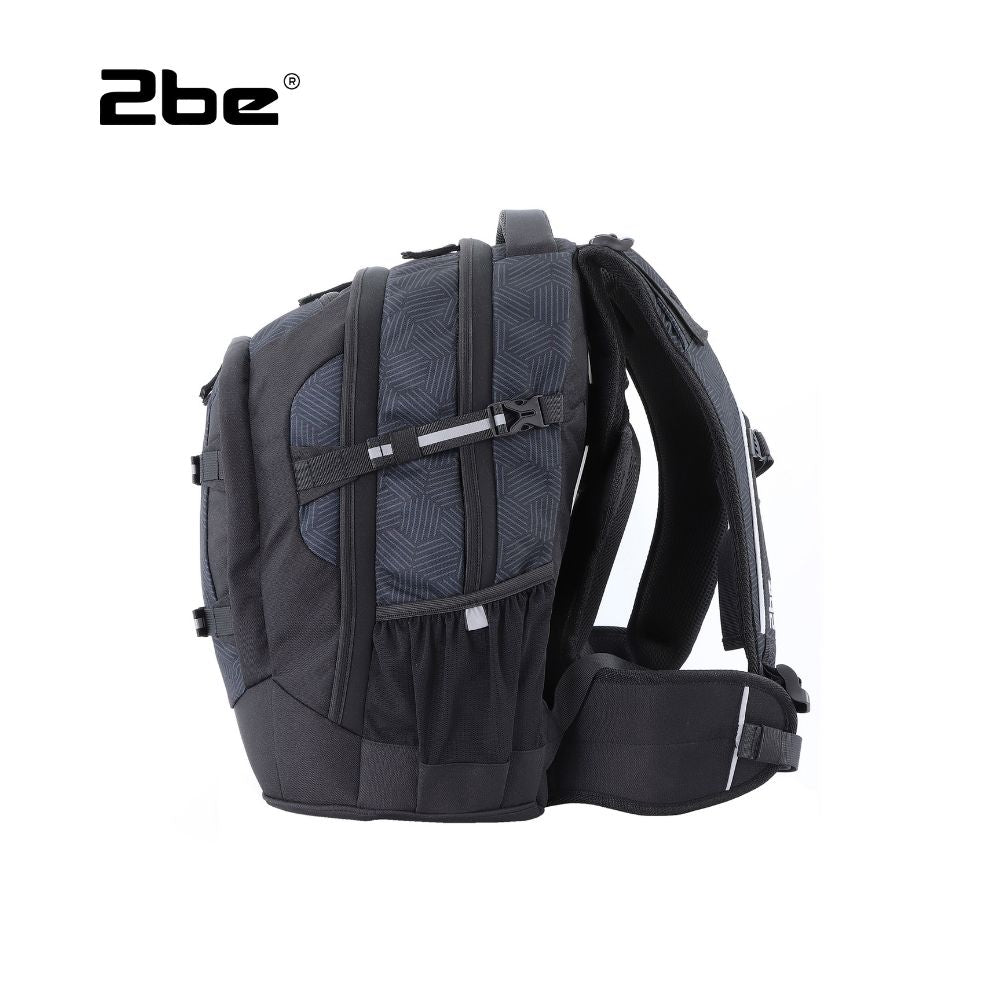 Zijkant schoolrugzak van 2be | luggage4u.be