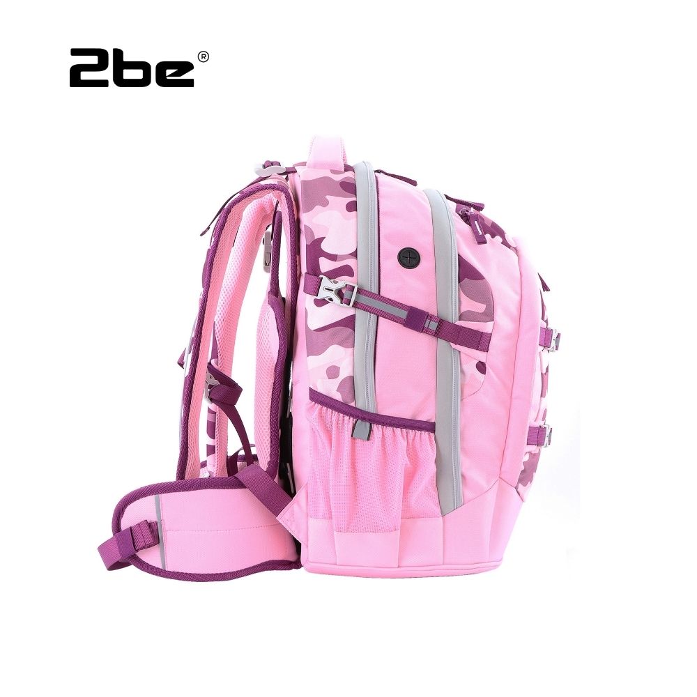 Zijkant schoolrugzak van 2be | luggage4u.be