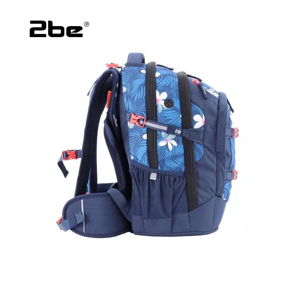 Zijkant schoolrugzak van 2be | luggage4u.be