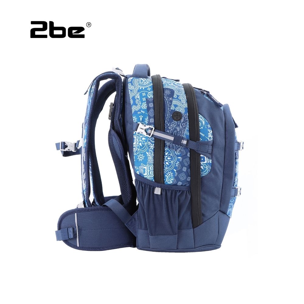 Zijkant schoolrugzak van 2be | luggage4u.be