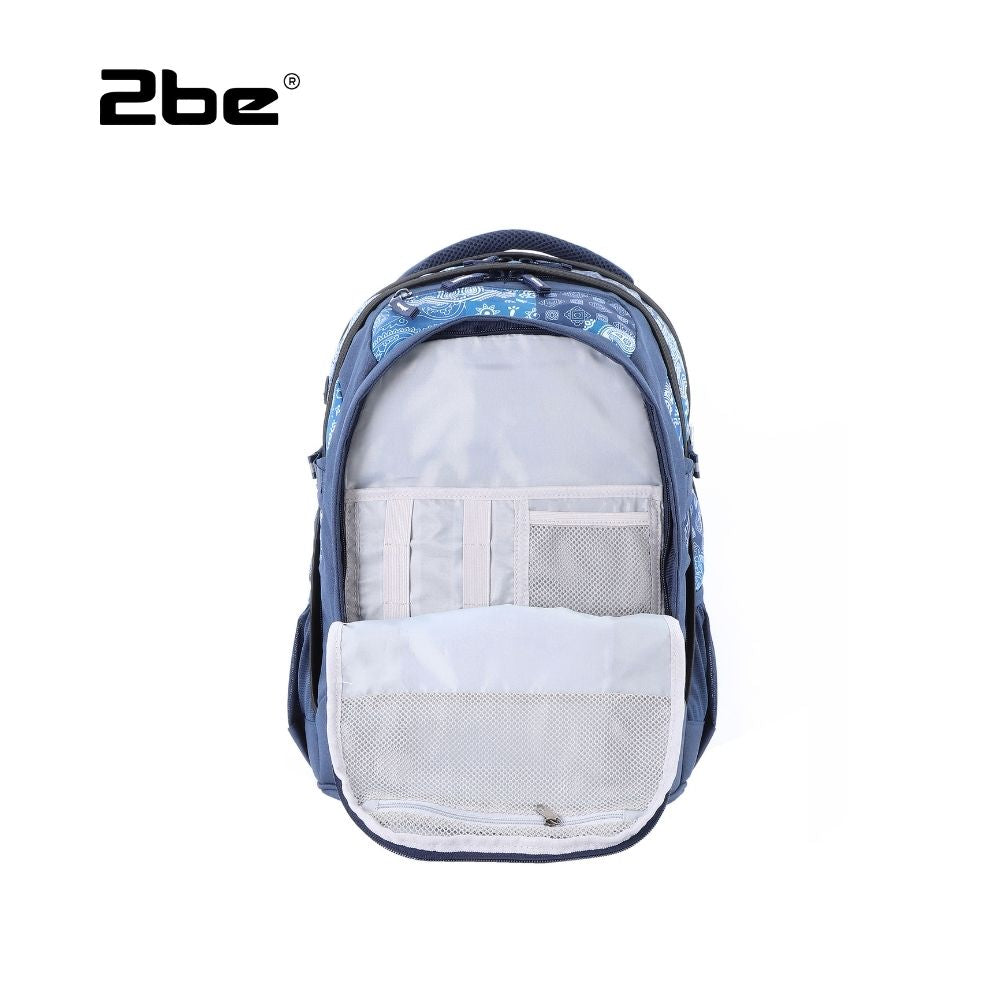 Binnenkant schoolrugzak van 2be | luggage4u.be