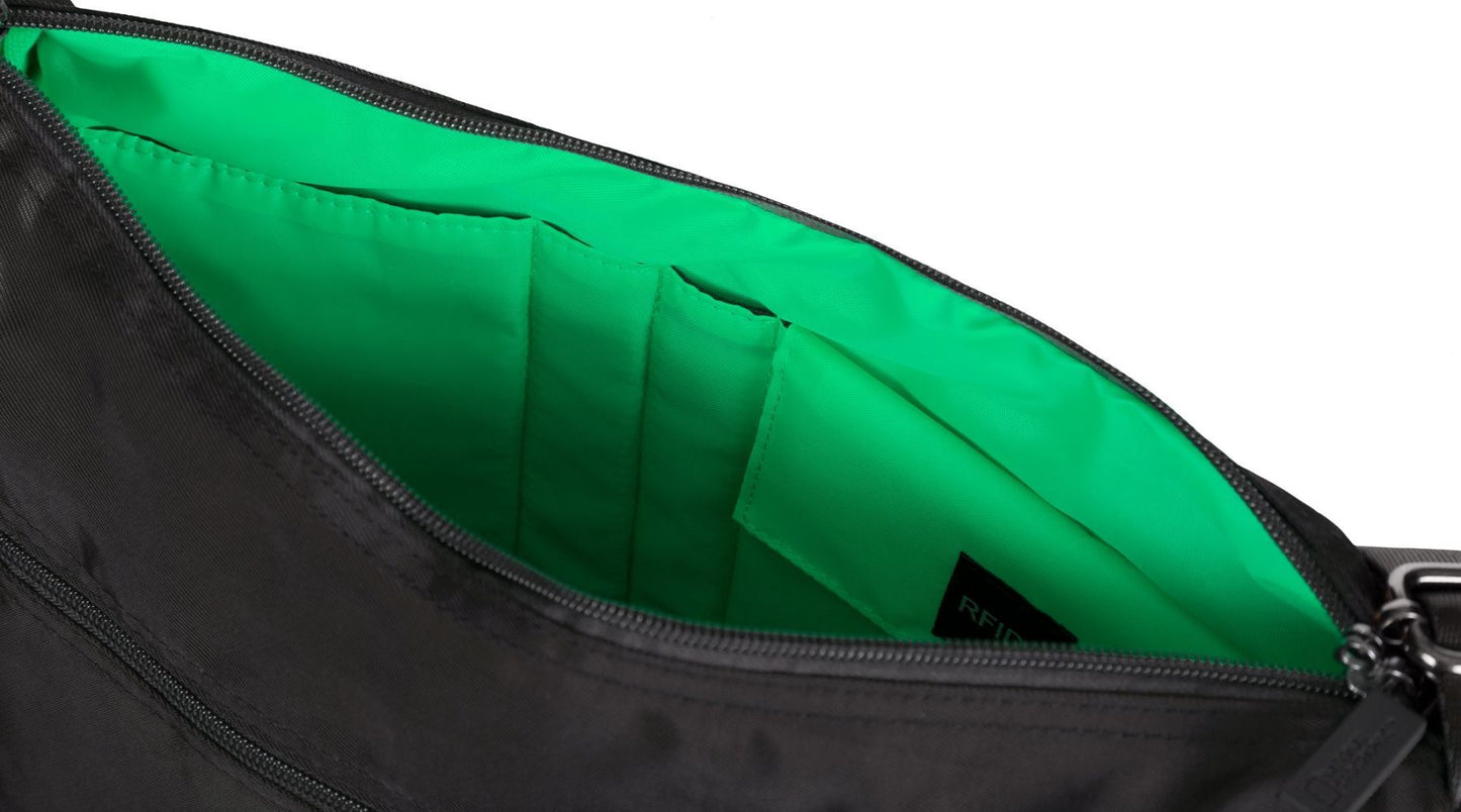 National Geographic Academy - Binnenkant Zwart dames hobo schoudertas | luggage4u.be