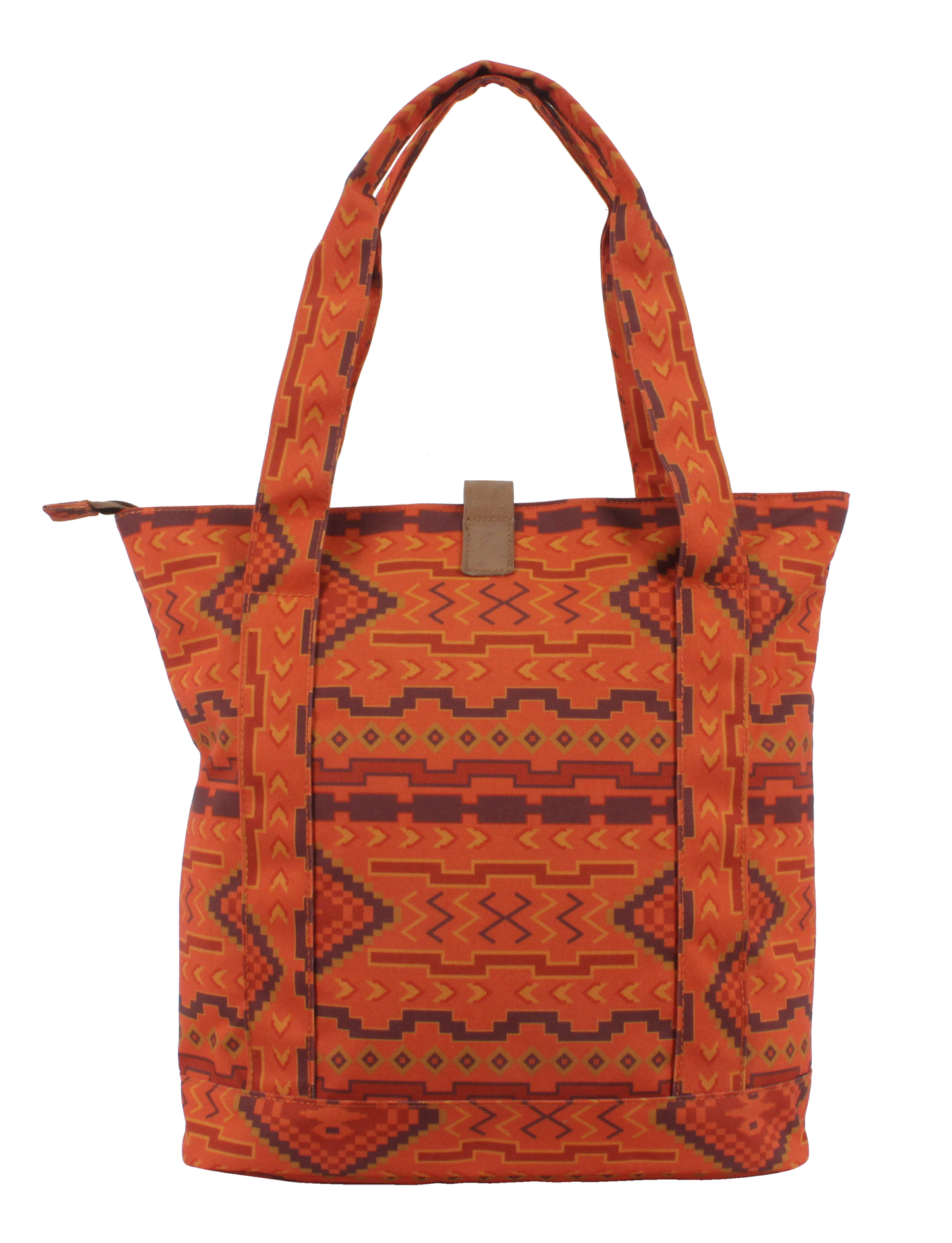 National Geographic Weekend - Achterkant Oranje shopper tas | luggage4u.be