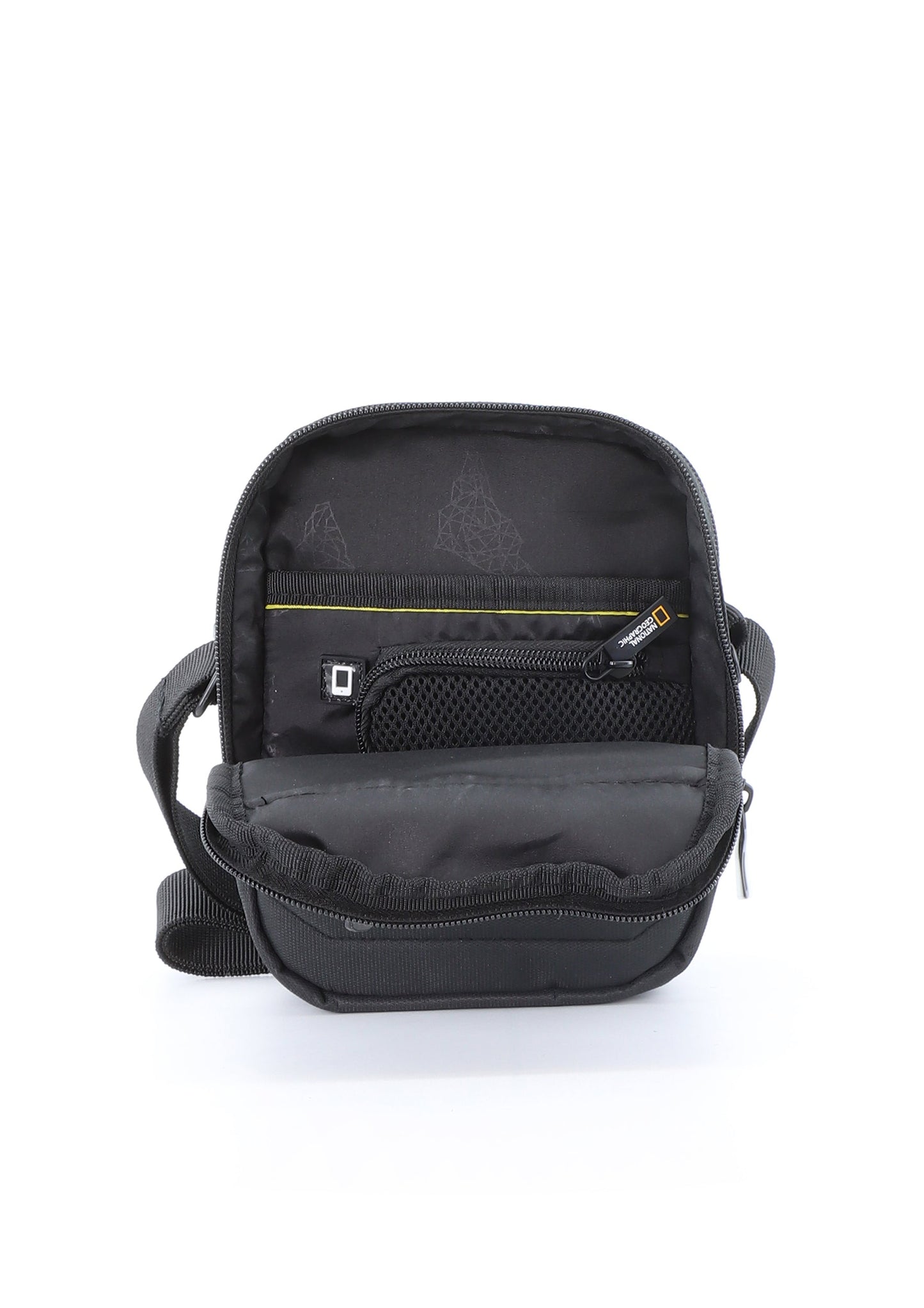 National Geographic Pro - Binnenkant Zwart schoudertas | luggage4u.be