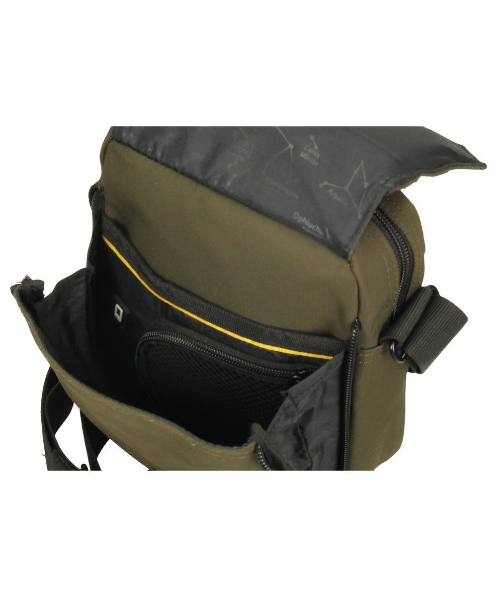 National Geographic Pro - Binnenkant Khaki schoudertas | luggage4u.be