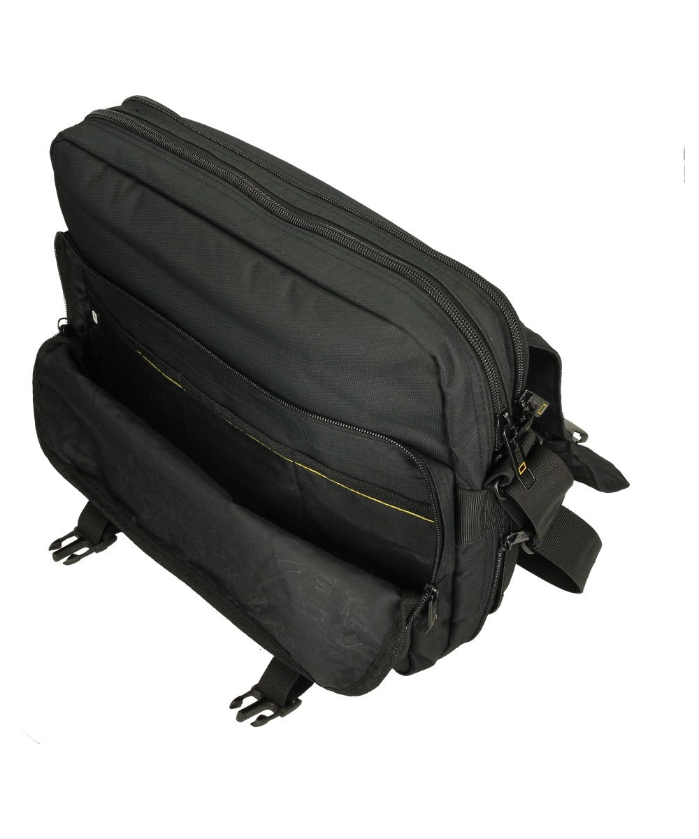 National Geographic Pro - Binnenkant Zwart laptop schoudertas | luggage4u.be
