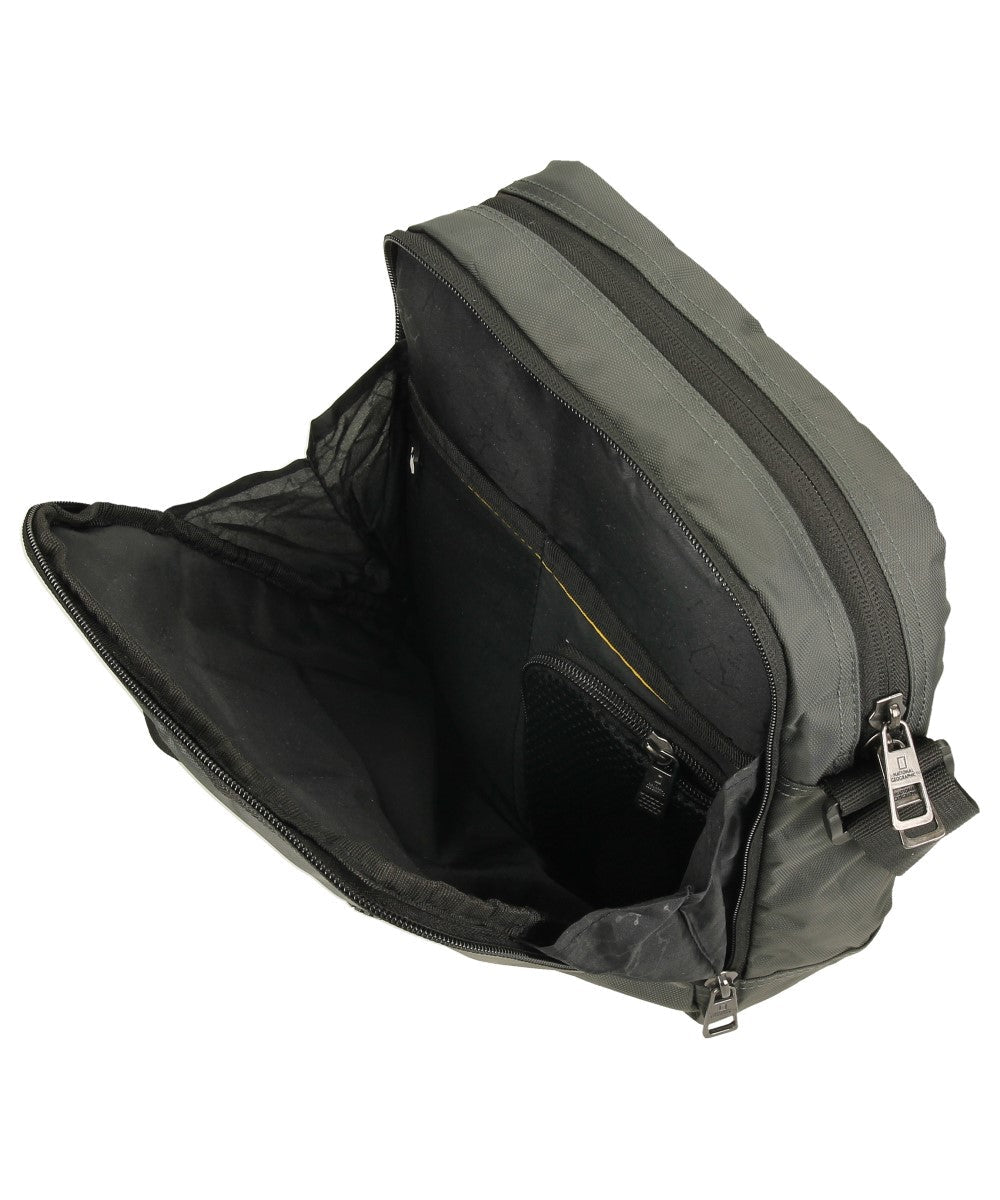 National Geographic N-Generatoin - Binnenkant Khaki schoudertas | luggage4u.be