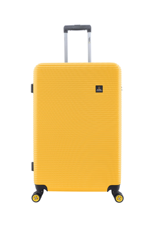 National Geographic Harde Koffer / Trolley / Reiskoffer - 76 cm (Large) - Abroad - Geel