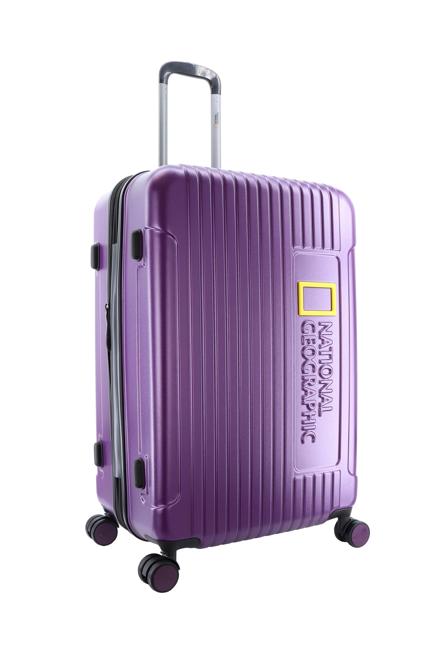 National Geographic Canyon L - Voorkant Paars hard reiskoffer | luggage4u.be