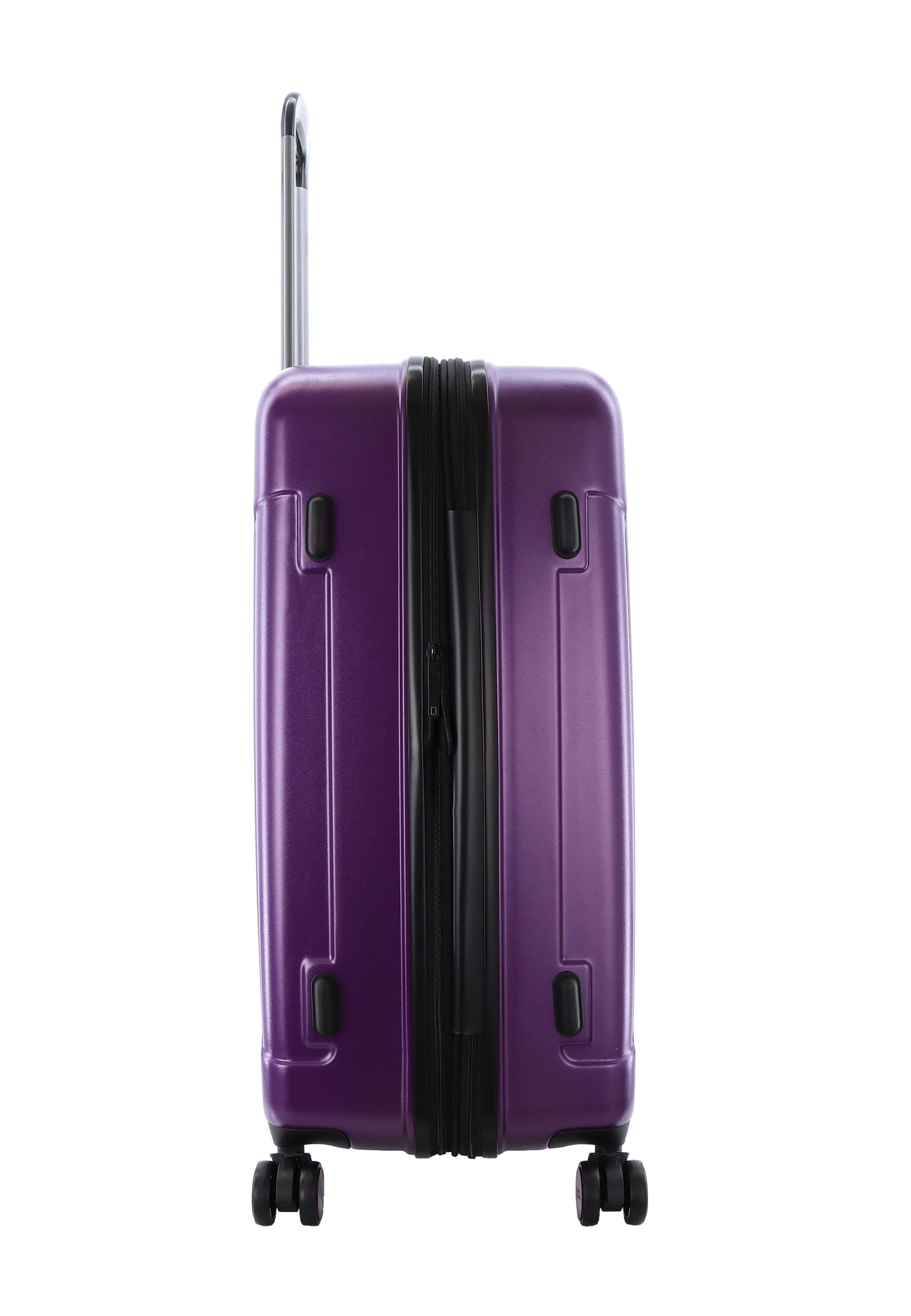 National Geographic Canyon L - Zijkant Paars hard reiskoffer | luggage4u.be