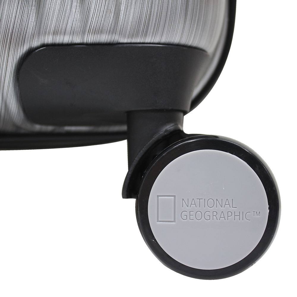 National Geographic Transit S - Onderkant Zilver hard reiskoffer | luggage4u.be