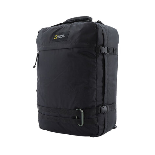 National Geographic 3 in 1 Handbagage Rugzak / Laptop Rugzak / Reistas / Weekendtas - Hybrid – 32 Liter (M) - Zwart