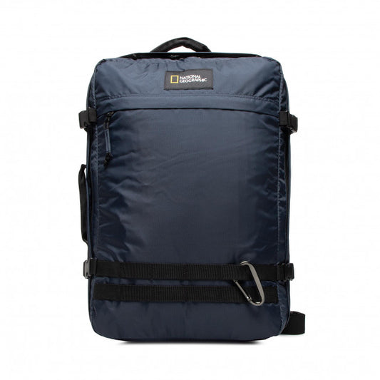 National Geographic 3 in 1 Handbagage Rugzak / Laptop Rugzak / Reistas / Weekendtas - Hybrid – 32 Liter (M) - Blauw
