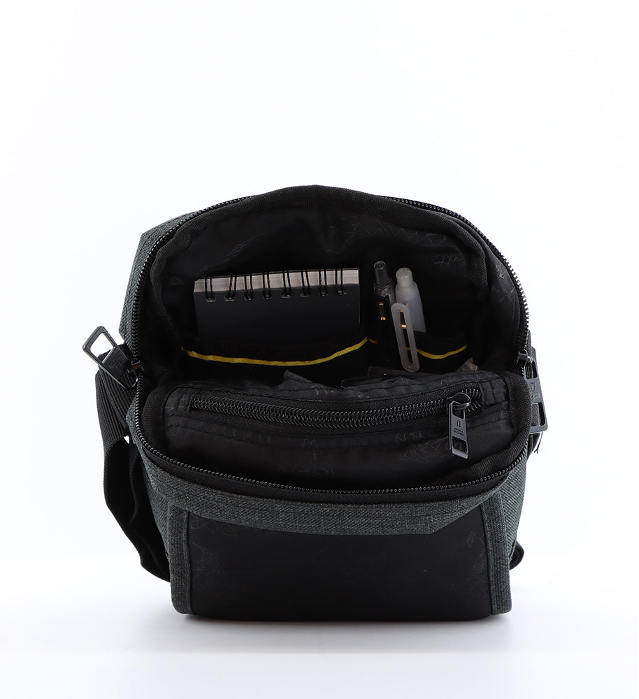 National Geographic Stream - Binnnenkant schoudertas met flap Antraciet | luggage4u.be
