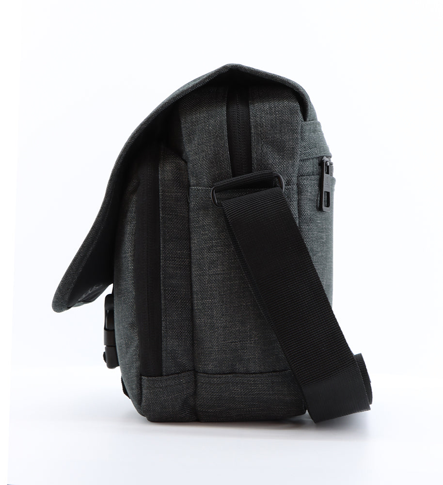 National Geographic Stream - Zijkant schoudertas met flap Antraciet | luggage4u.be