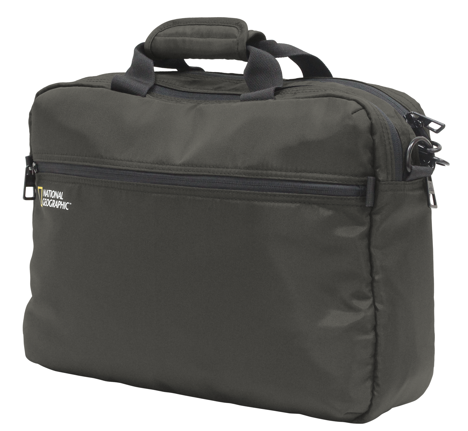 National Geographic Transform - Voorkant Khaki aktetas | luggage4u.be