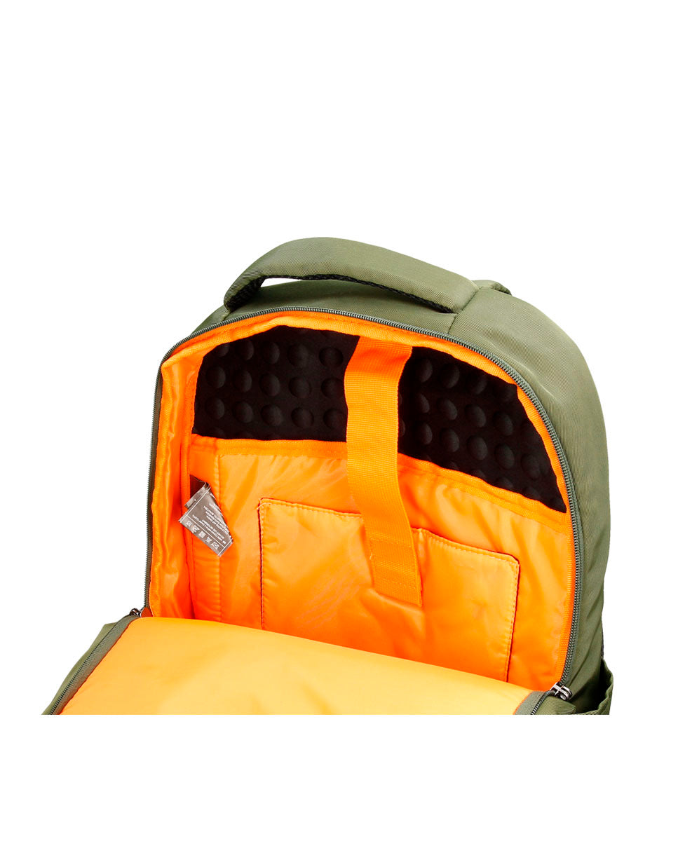 National Geographic Academy - Binnenkant laptop rugzak Khaki | luggage4u.be