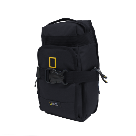 National Geographic Rugzak Crossover / Rugtas / Schooltas - 15 Liter - N14105 - Recovery - Zwart
