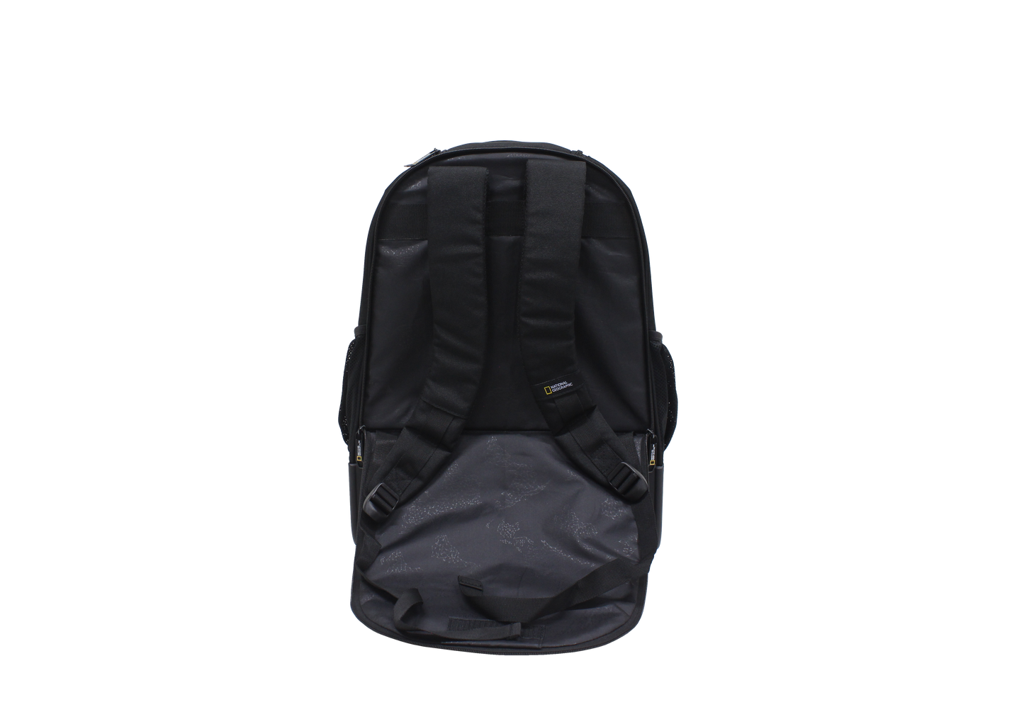 National Geographic Passage - Achterkant Trolley rugzak Zwart wieltas | luggage4u.be