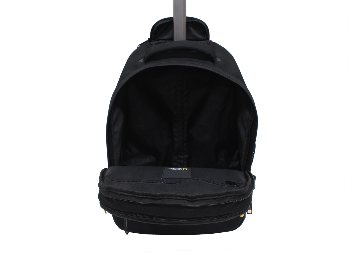 National Geographic Passage - Binnenkant Trolley rugzak Zwart wieltas | luggage4u.be