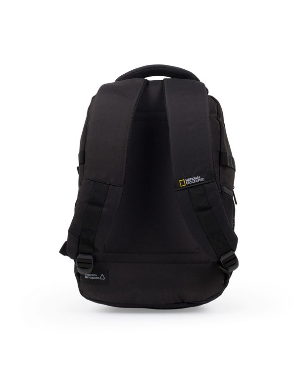 National Geographic Natural - Achterkant Zwart laptop rugzak | luggage4u.be