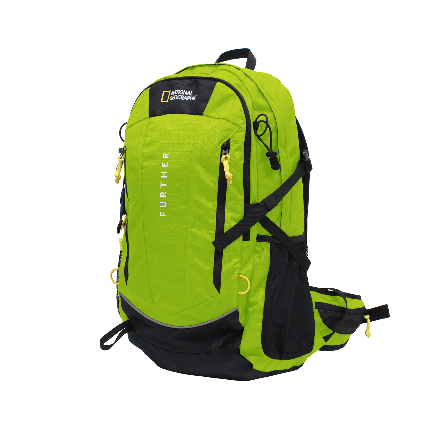 National Geographic Destination - Voorkant Outdoor rugzak Limoen | luggage4u.be