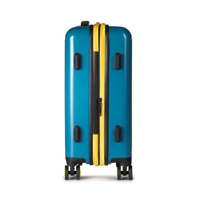 National Geographic Handbagage Harde Koffer / Trolley / Reiskoffer - 55 cm (Small) - Globe - Blauw