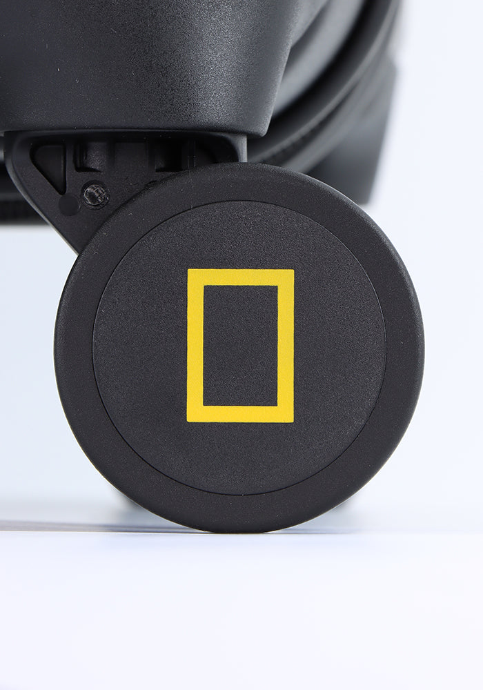 National Geographic Lodge L - Wiel Aanzicht Wit hard reiskoffer | luggage4u.be