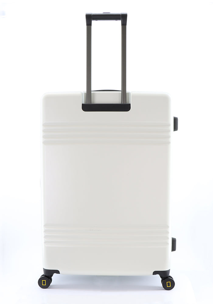 National Geographic Lodge L - Achterkant Wit hard reiskoffer | luggage4u.be