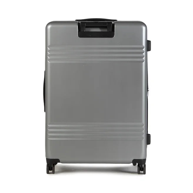 National Geographic Uitbreidbare Harde Koffer / Trolley / Reiskoffer - 79 cm (Extra-Large) - Lodge - Zilver