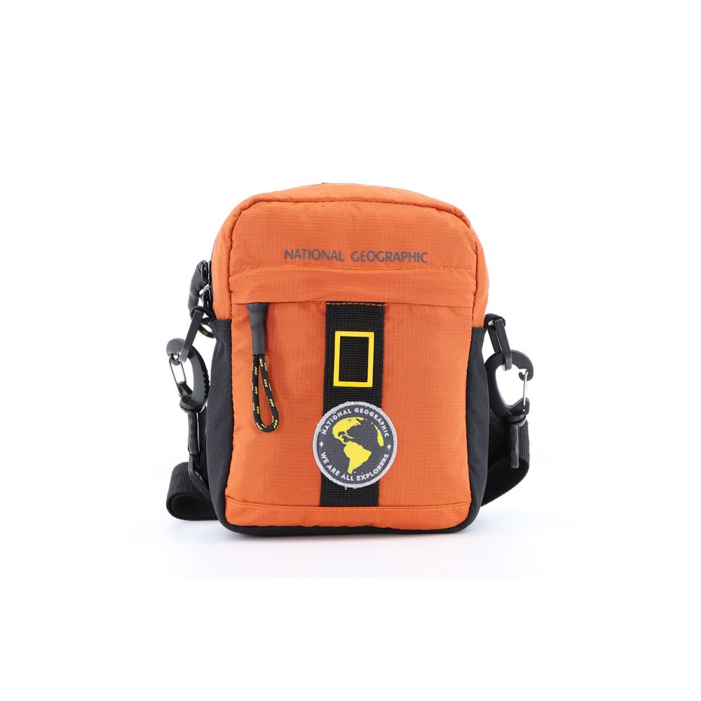 National Geographic N-Explorer - Voorkant Oranje schoudertas | luggage4u.be