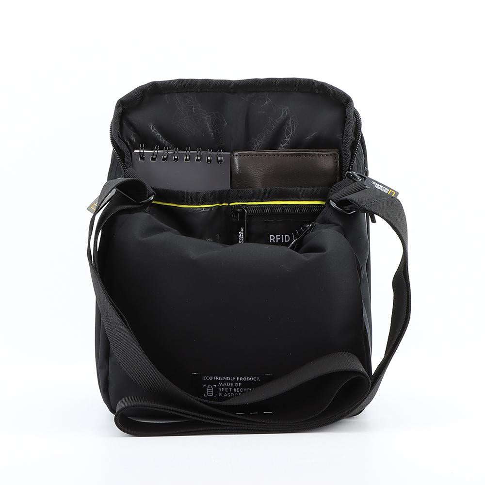 National Geographic Mutation - Binnenkant Zwart schoudertas | luggage4u.be