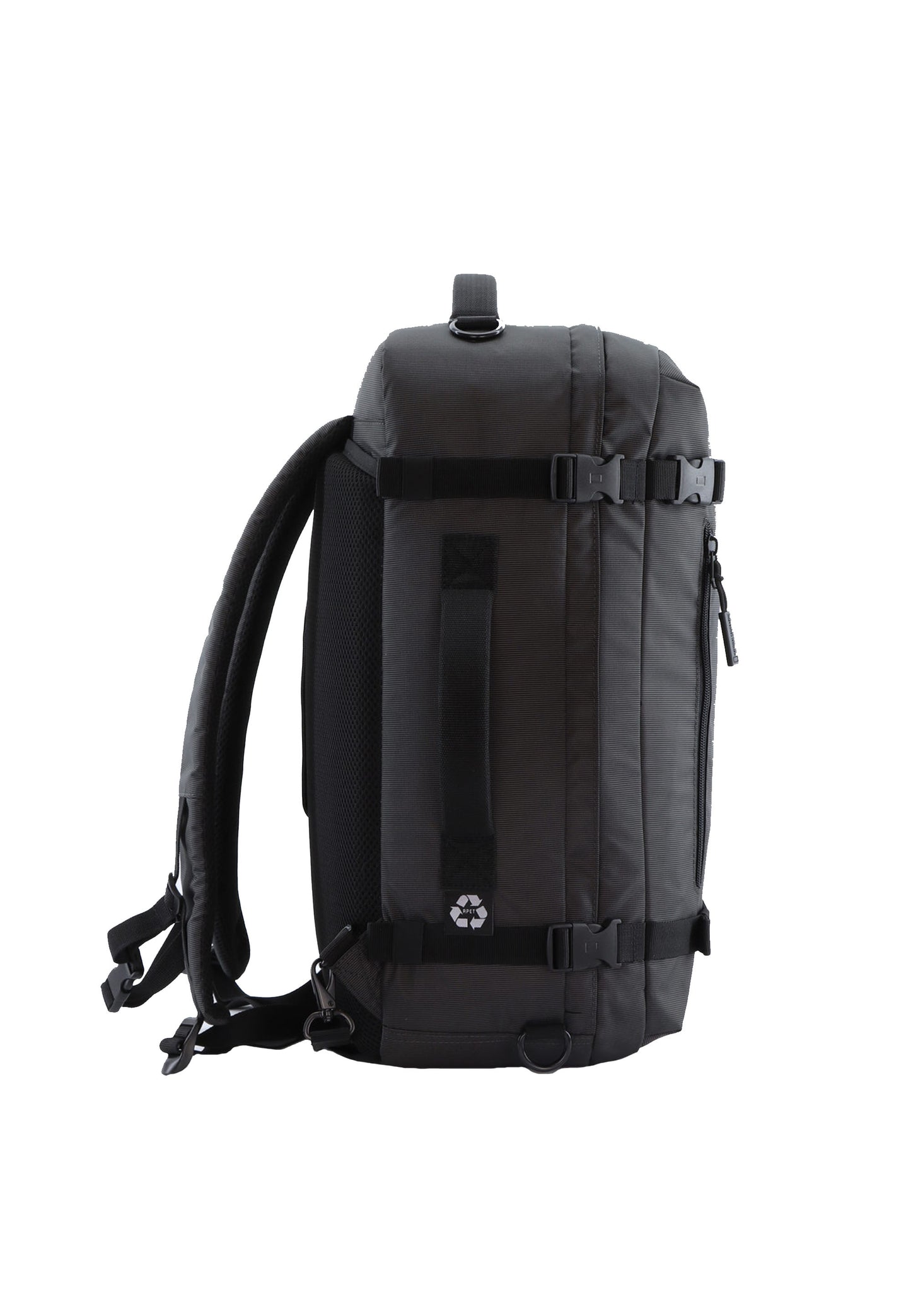 National Geographic Ocean - Zijkant Zwart rugzak | luggage4u.be