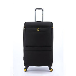 National Geographic Zachte Koffer / Trolley / Reiskoffer - 71 cm (Large) - Passage - Zwart