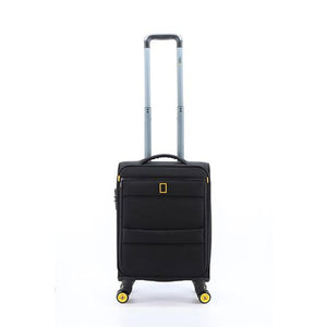 National Geographic Handbagage Zachte Koffer / Trolley / Reiskoffer - 46 cm (Small) - Passage- Zwart