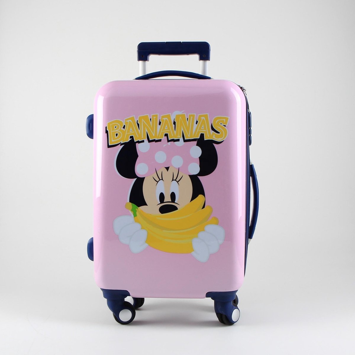 Disney Kinderkoffer Handbagage / Kindertrolley / Kinderreiskoffer - 55 cm (Small) - Minnie Bananas Junior - Roze