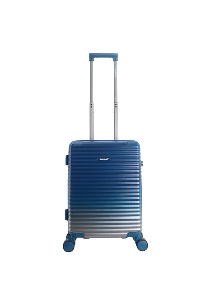 Bleu Saxaoline - Élite | Valise rigide bagage à main / Trolley / Valise de voyage - (Petit) Bleu