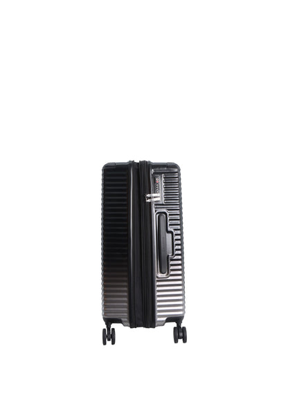 Valise rigide / Trolley / Valise de voyage Saxaoline Blue Elite - (Moyen) Noir