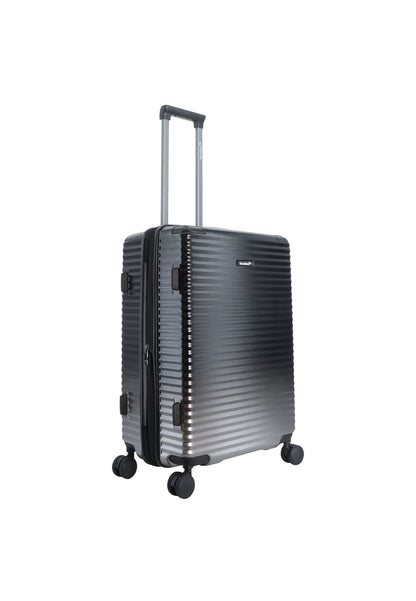 Valise rigide / Trolley / Valise de voyage Saxaoline Blue Elite - (Moyen) Noir