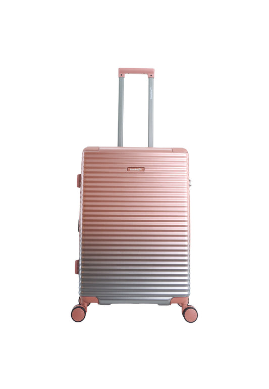 Valise rigide / Trolley / Valise de voyage Saxaoline Blue Elite - (Moyen) Rose