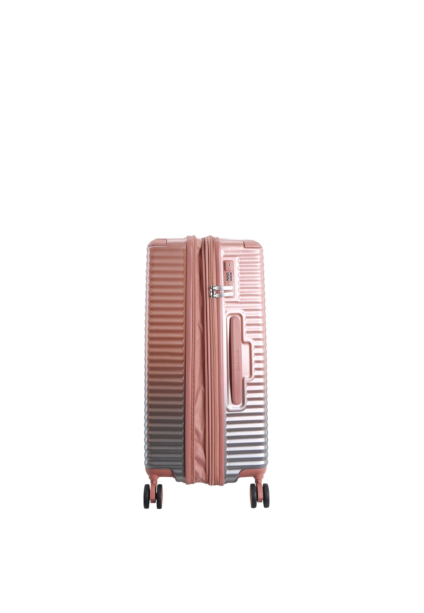 Valise rigide / Trolley / Valise de voyage Saxaoline Blue Elite - (Moyen) Rose