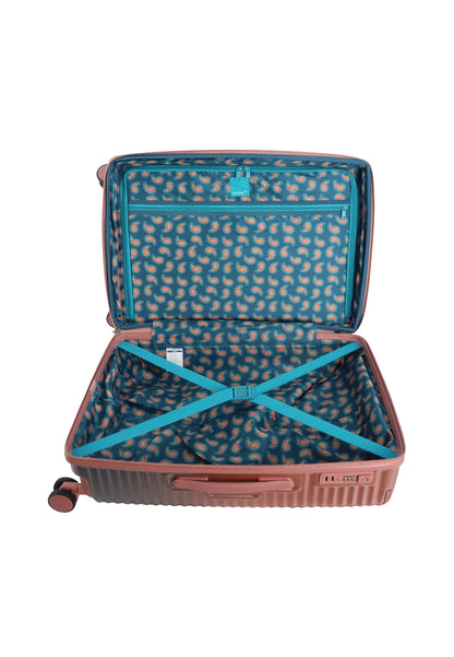 Valise rigide / Trolley / Valise de voyage Saxaoline Blue Elite - (Moyen) Rose