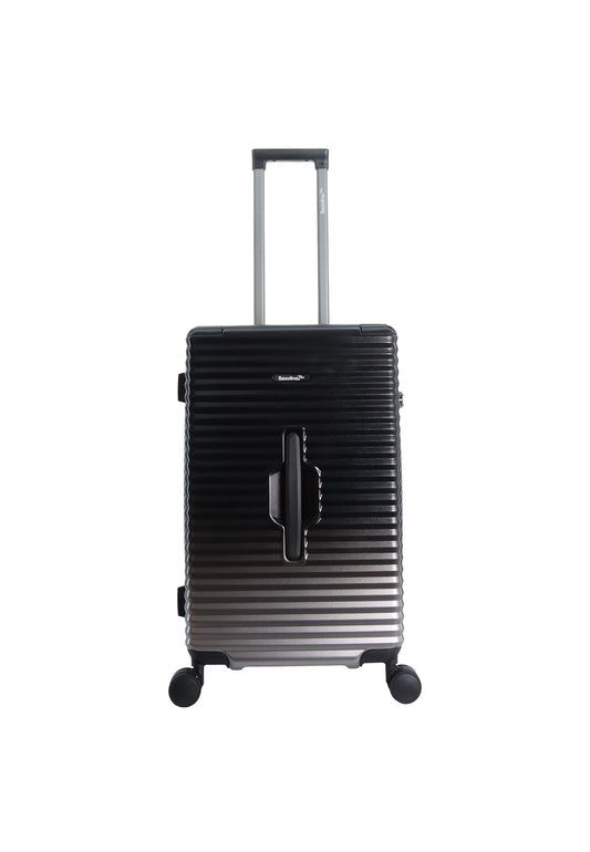 Saxaoline Blue Elite Trunk étui rigide / Chariot / Étui de voyage - (Moyen) Noir