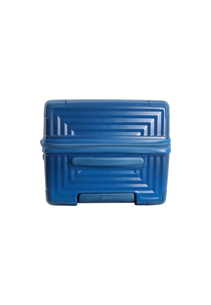 Saxaoline Blue Elite Trunk étui rigide / Chariot / Valise de voyage - (Moyen) Bleu