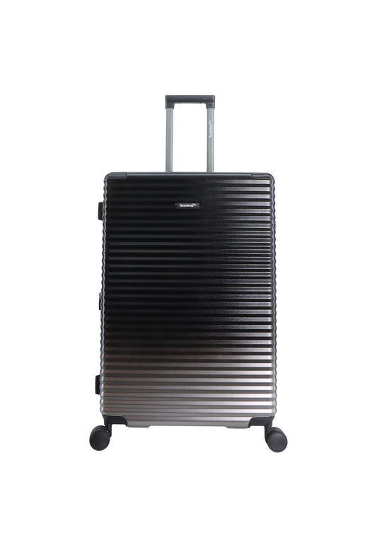 Bleu Saxoline - Élite | Valise rigide / Trolley / Valise de voyage - (Grande) Noir