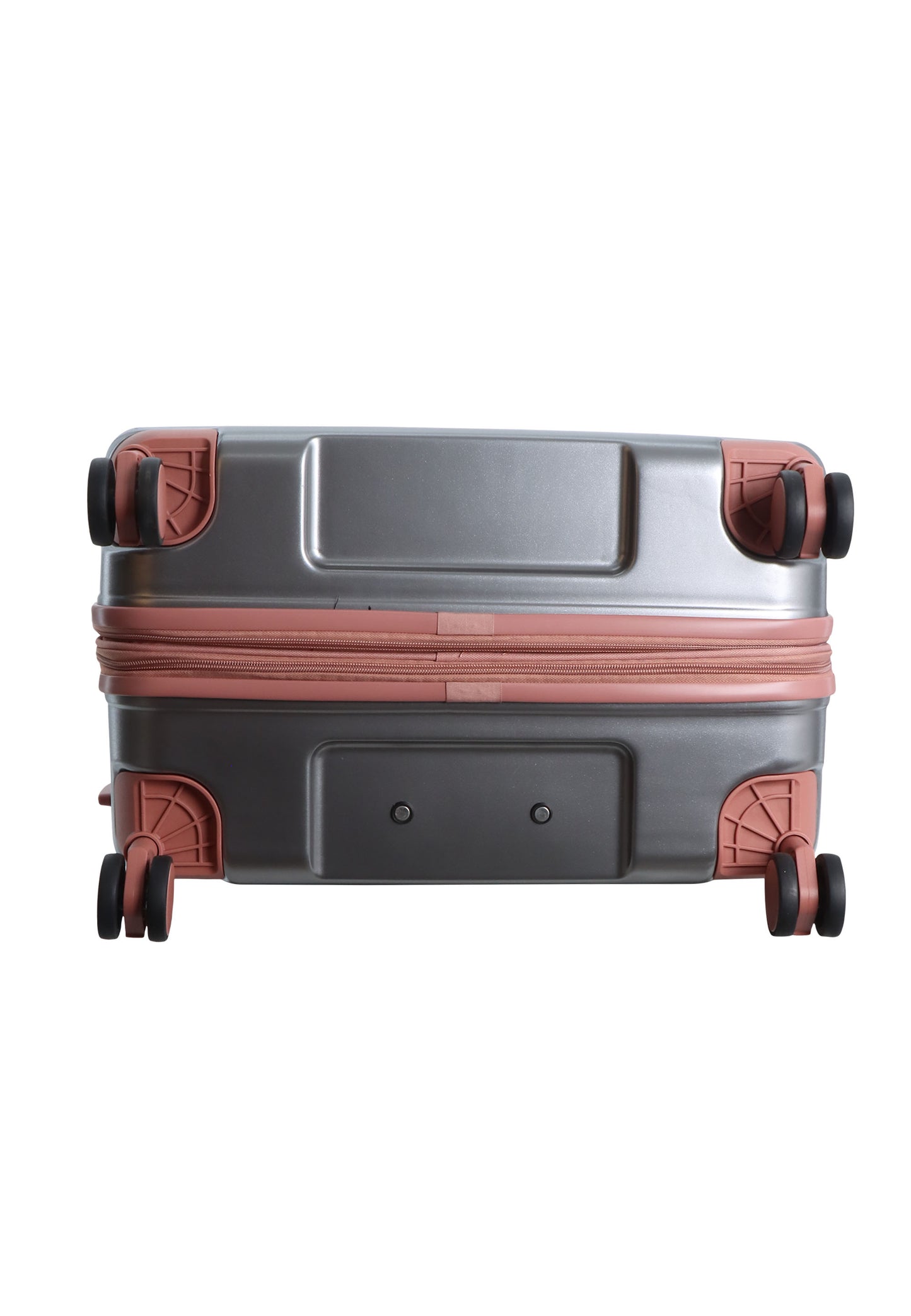 Bleu Saxoline - Élite | Valise rigide / Trolley / Valise de voyage - (Grande) Rose